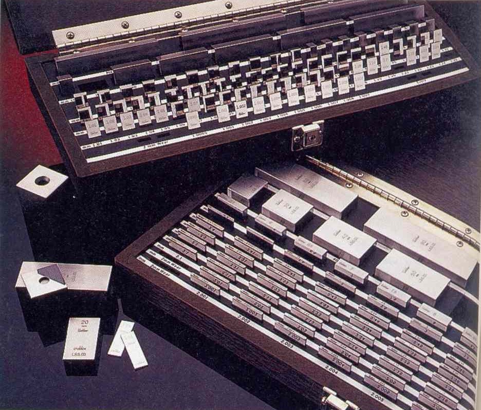starrett webber slip gauge sets