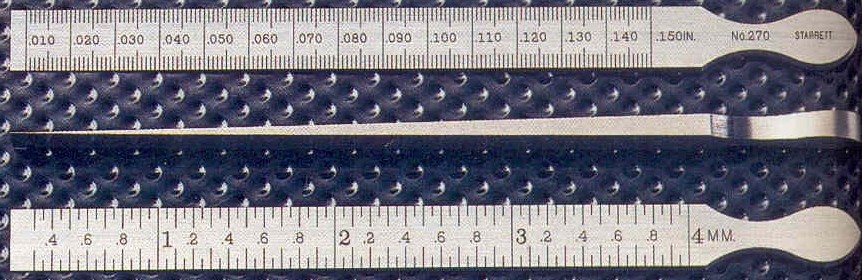 tpaer gauges for die measurements